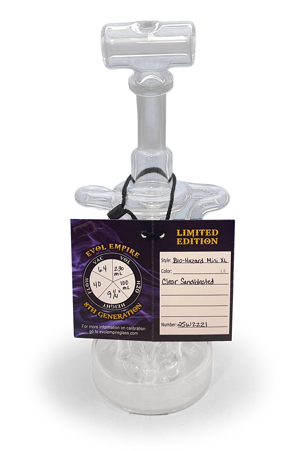 Bio-Hazard Mini XL | Sand blasted by Evol Empire